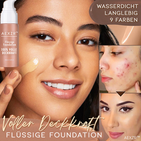 AEXZR™ Voller Deckkraft Matte Flüssige Foundation